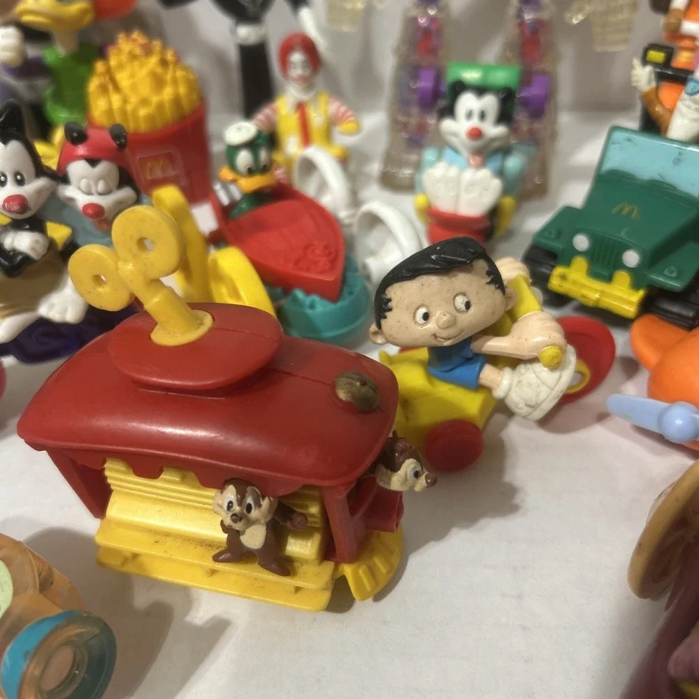 Vintage 80s 90s McDonald's Happy Meal Toy Lot Disney Animaniacs CPK Bobby